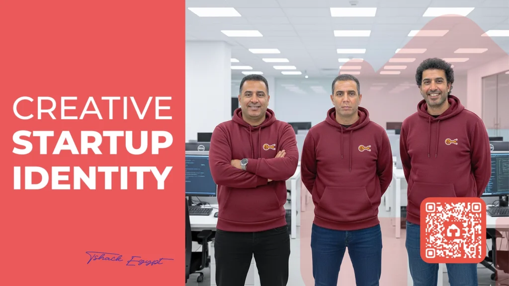 Creative Team Wearing Custom Corporate Uniforms in Egypt