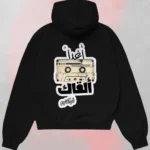 Om kalthoum​ black hoodie