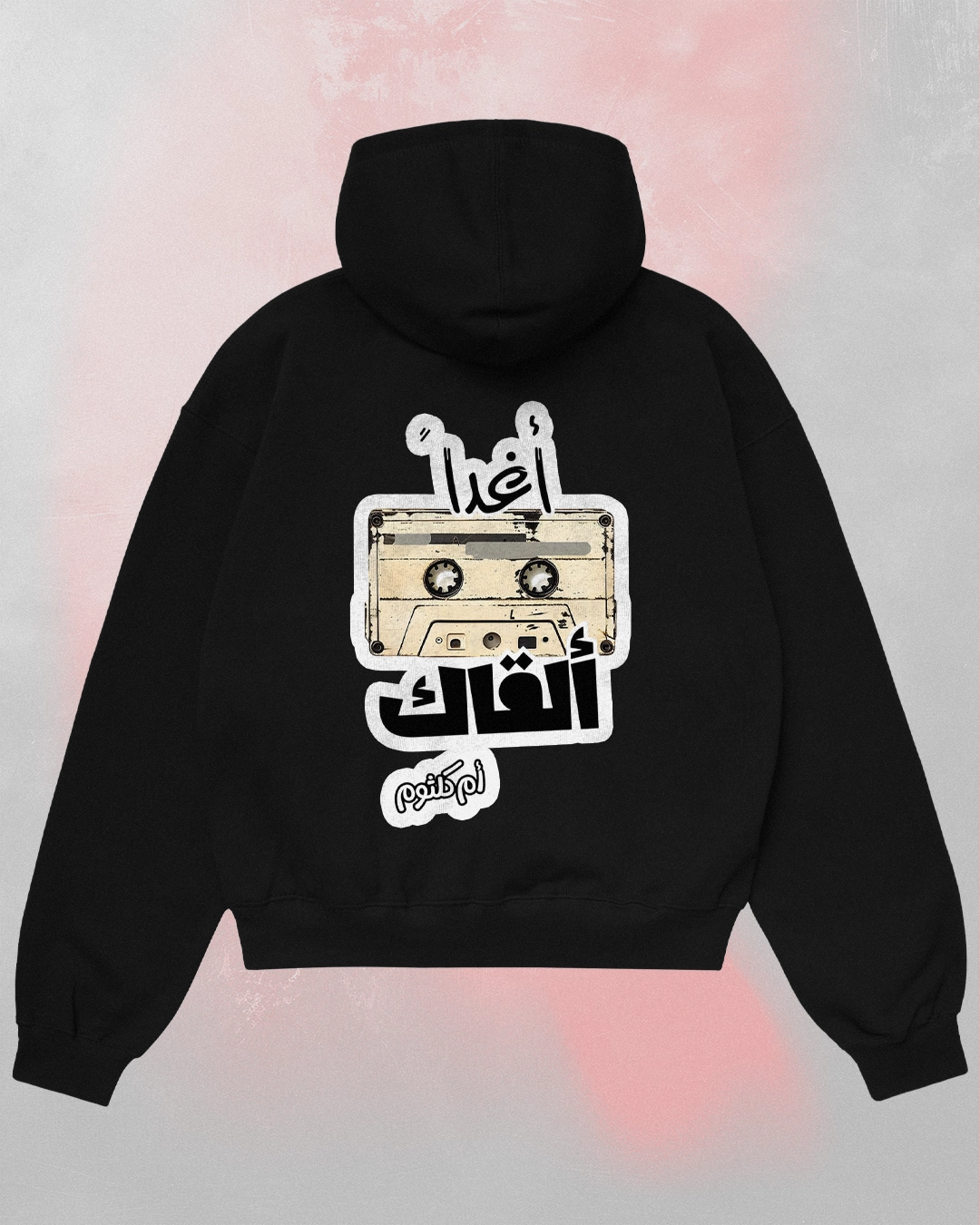 Om kalthoum black hoodie Om kalthoum black hoodie