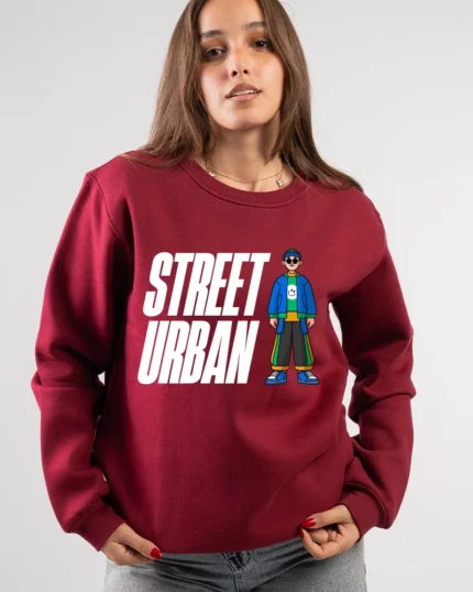 Street Urban Cartoon Sweatshirt