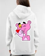 Pink Panther Printed Hoodie