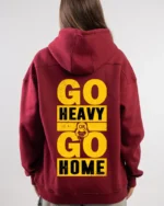 Go Heavy Go Back Hoodie - Image 3