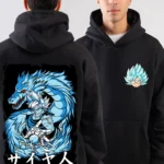 Front and Back Anime Hoodie