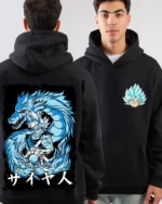 Front and Back Anime Hoodie