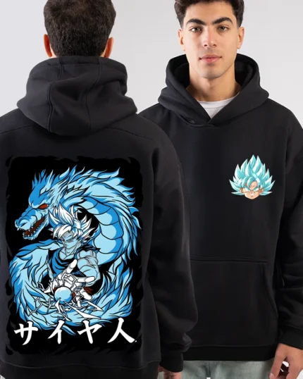 Front and Back Anime Hoodie