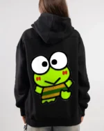 Frog Printed Hoodie - Image 3