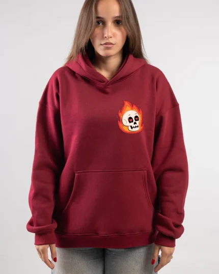 Emojie Skull hoodie