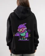 Bird Printed Hoodie - Image 4