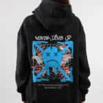 never give up hoodie