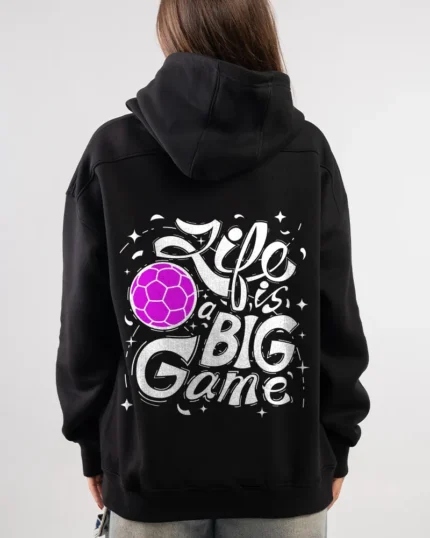 life is big game hoodie