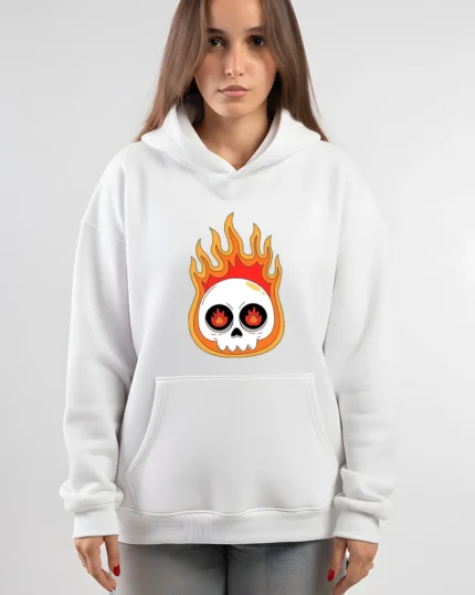 skull emoji hoodie