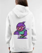 Bird Printed Hoodie - Image 5