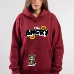 feel angry hoodie