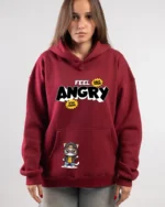 feel angry hoodie