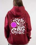 Life Is Big Game Hoodie - Image 3