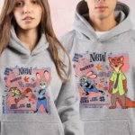 Bunny Fox Cartoon Hoodies