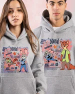 Bunny Fox Cartoon Hoodies