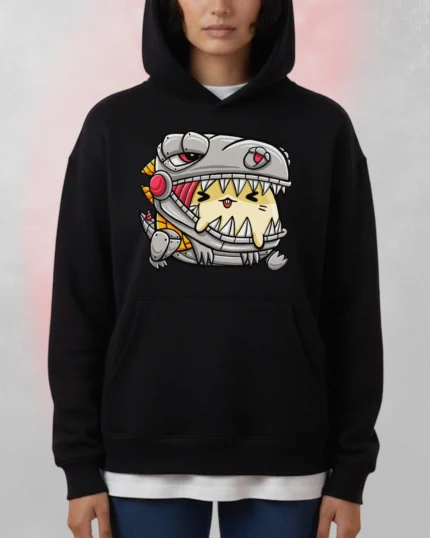 Dinosaur Printed Hoodie