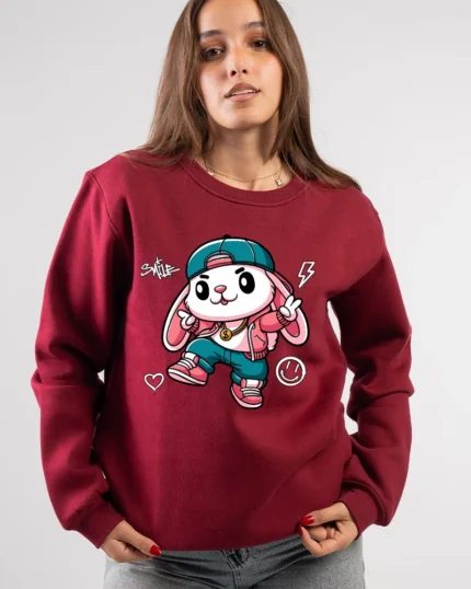Bunny Cartoon Sweatshirt