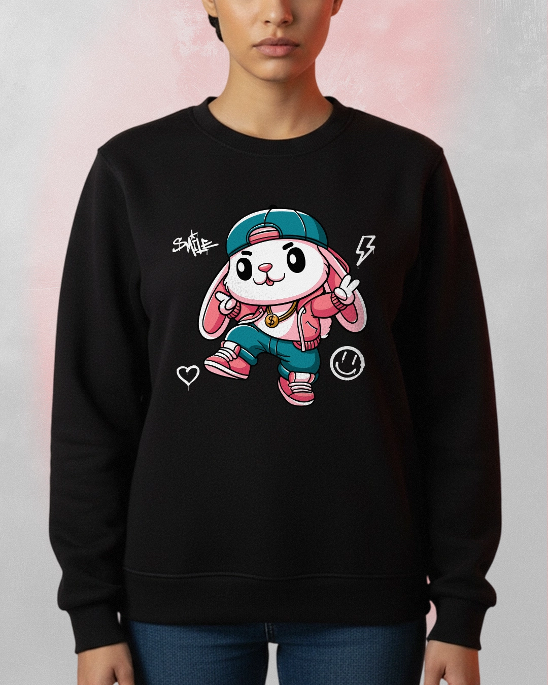 Bunny-Cartoon-Sweatshirt.webp Bunny Cartoon Sweatshirt