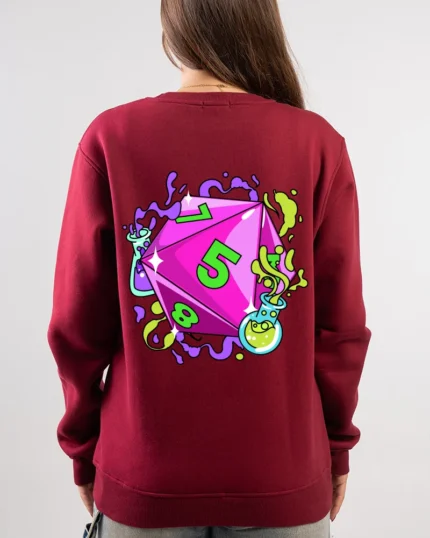 Dice Cartoon Sweatshirt