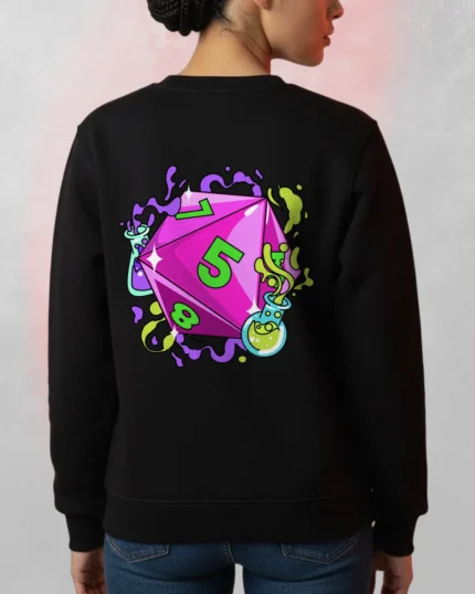 Dice Cartoon Sweatshirt
