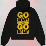 go heavy go back hoodie