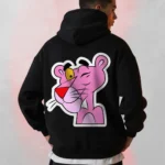 Pink Panther Printed Hoodie