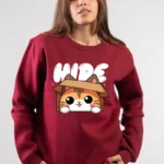 cartoon printed sweatshirt
