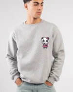 cute panda printed sweatshirt