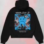 never give up hoodie