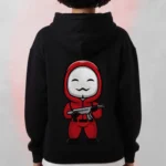 squid game black hoodie