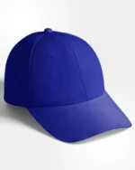 Custom cap embroidered with adjustable back strap and solid color design