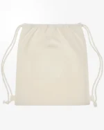 Custom Custom Rope Handle Tote Bag white made from luxury fabric