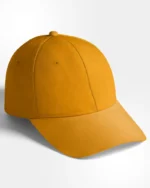 Custom cap embroidered with adjustable back strap and solid color design