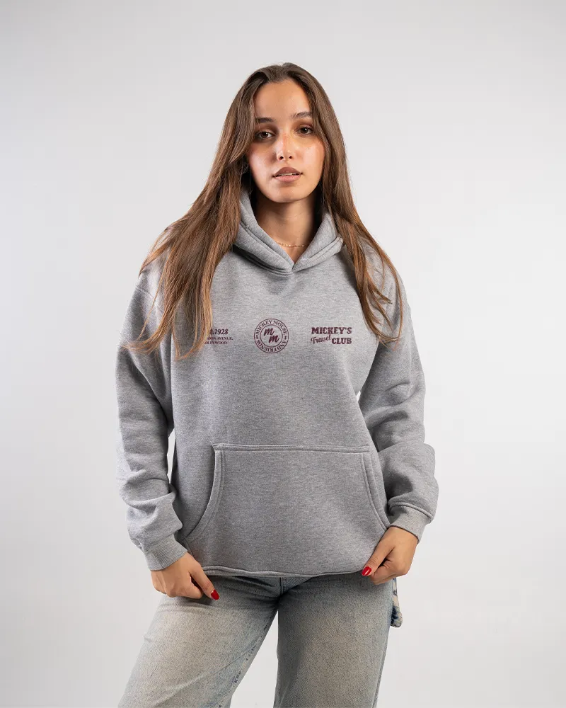 3 Mickey's Travel Club Hoodie – Front & Back Design Template - Image 1