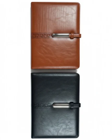 Custom A5 VIP notebook with laser engraving and UV printing