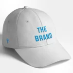 Custom caps embroidered with adjustable back strap and solid color design